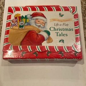 NIP “Take-Along Treasury, Lift-a-Flap Christmas Tales”